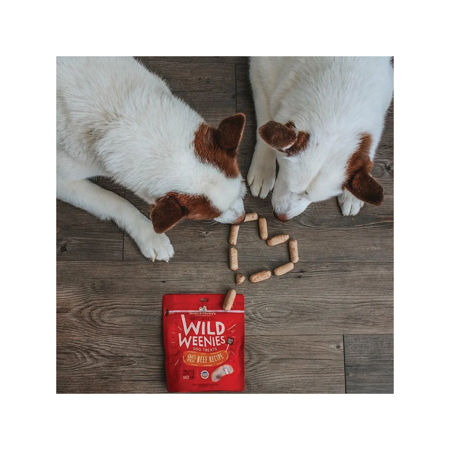 Stella & Chewy's - Friandises lyophilisées au bœuf nourri à l'herbe Wild Weenies