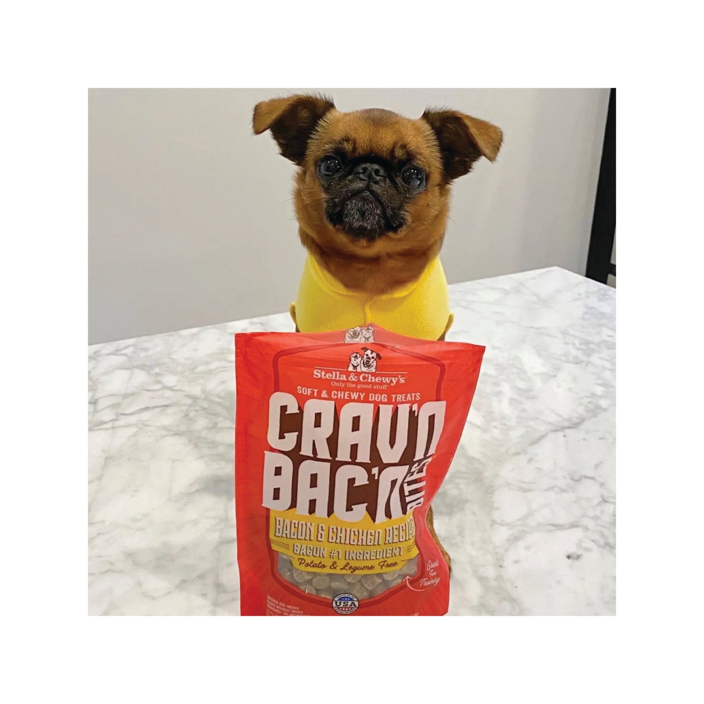 Stella & Chewy's - Crav'n Bac'n Bites™ Bacon & Chicken Dog Treats