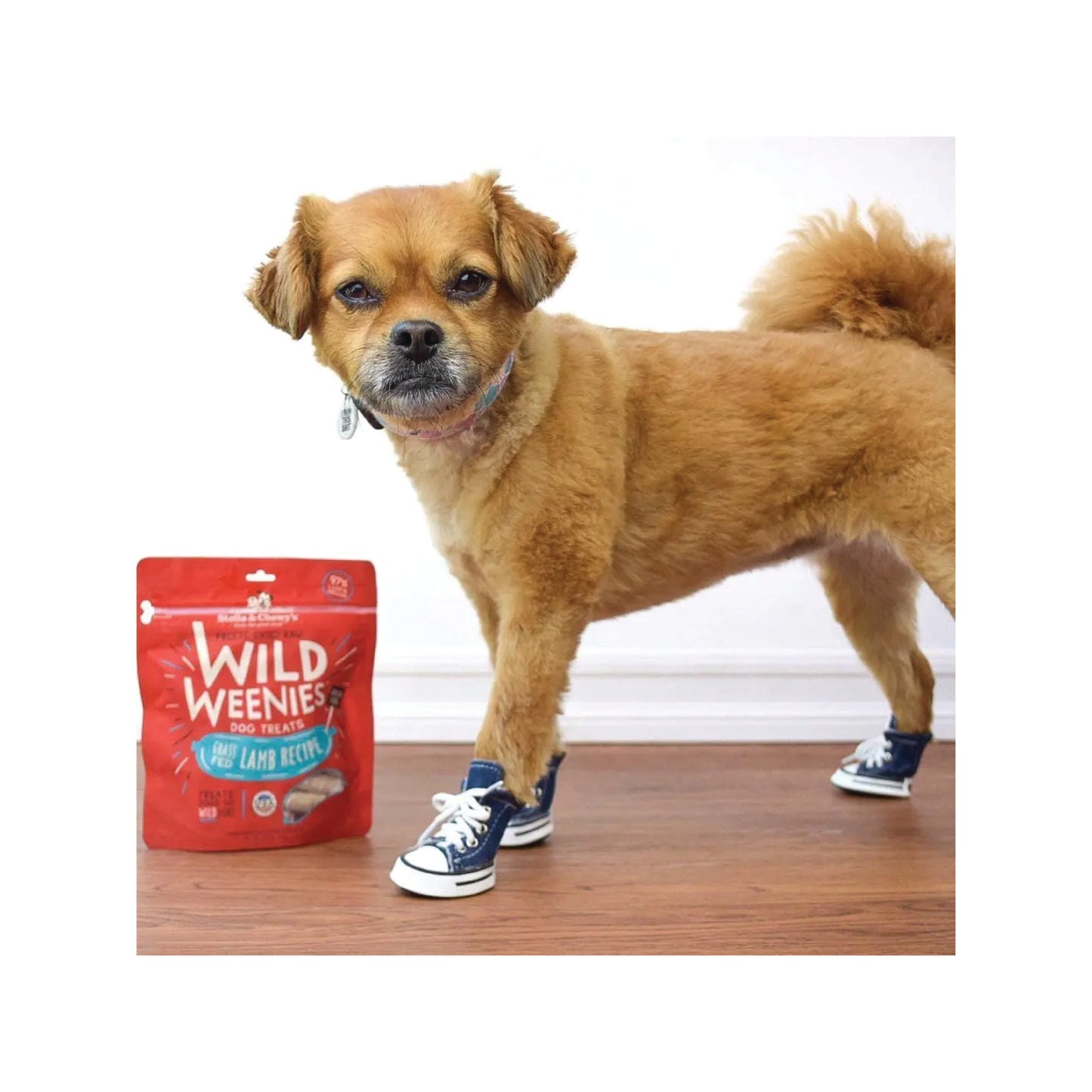 Stella & Chewy's - Friandises lyophilisées à l'agneau nourri à l'herbe Wild Weenies