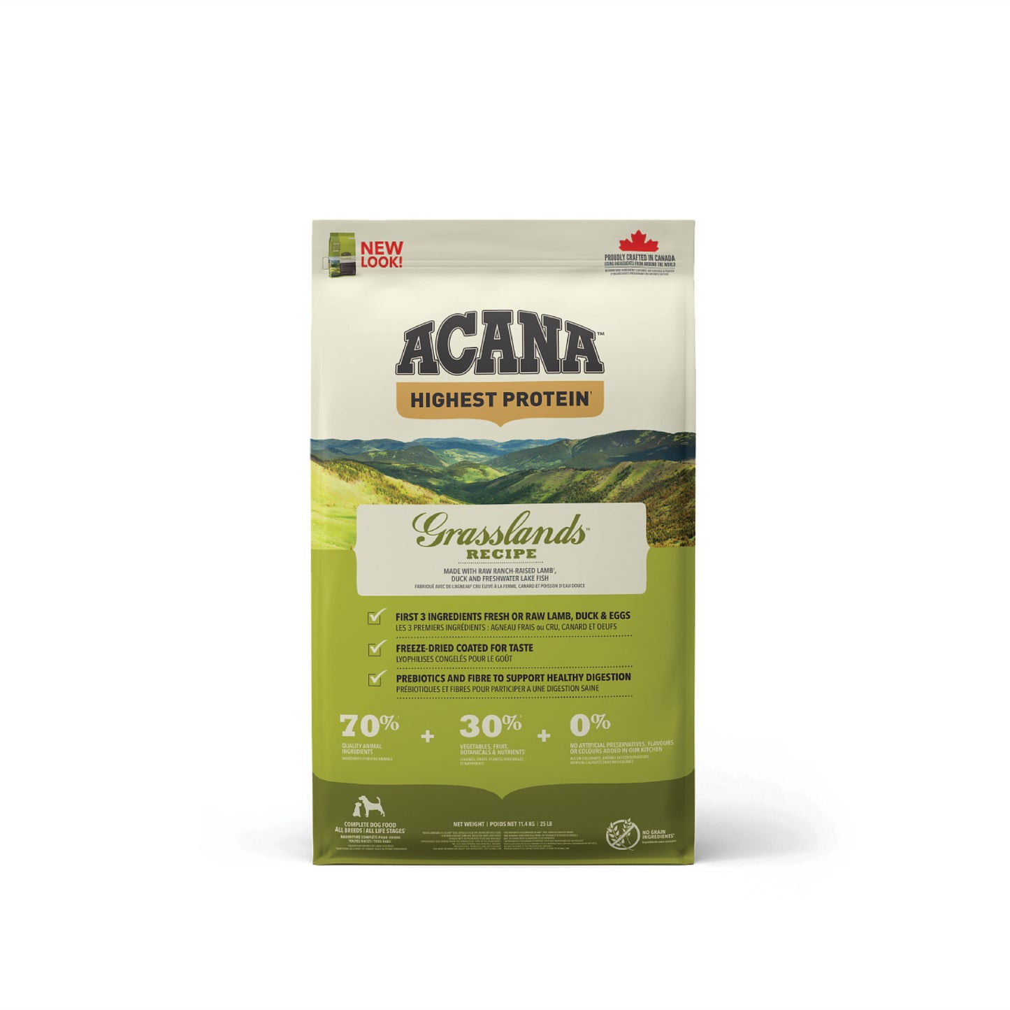 ACANA Highest Protein Grasslands Dog Food 11.4 kg