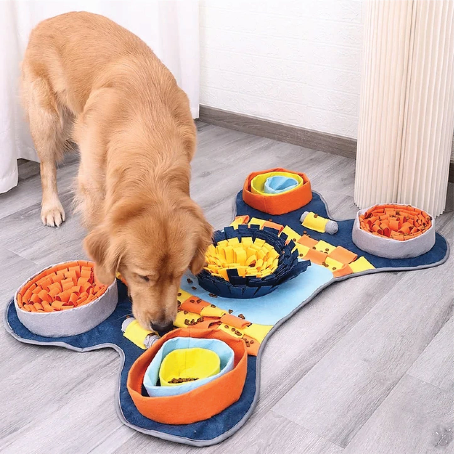 PawzNDogz - Challenger Bone Snuffle Mat