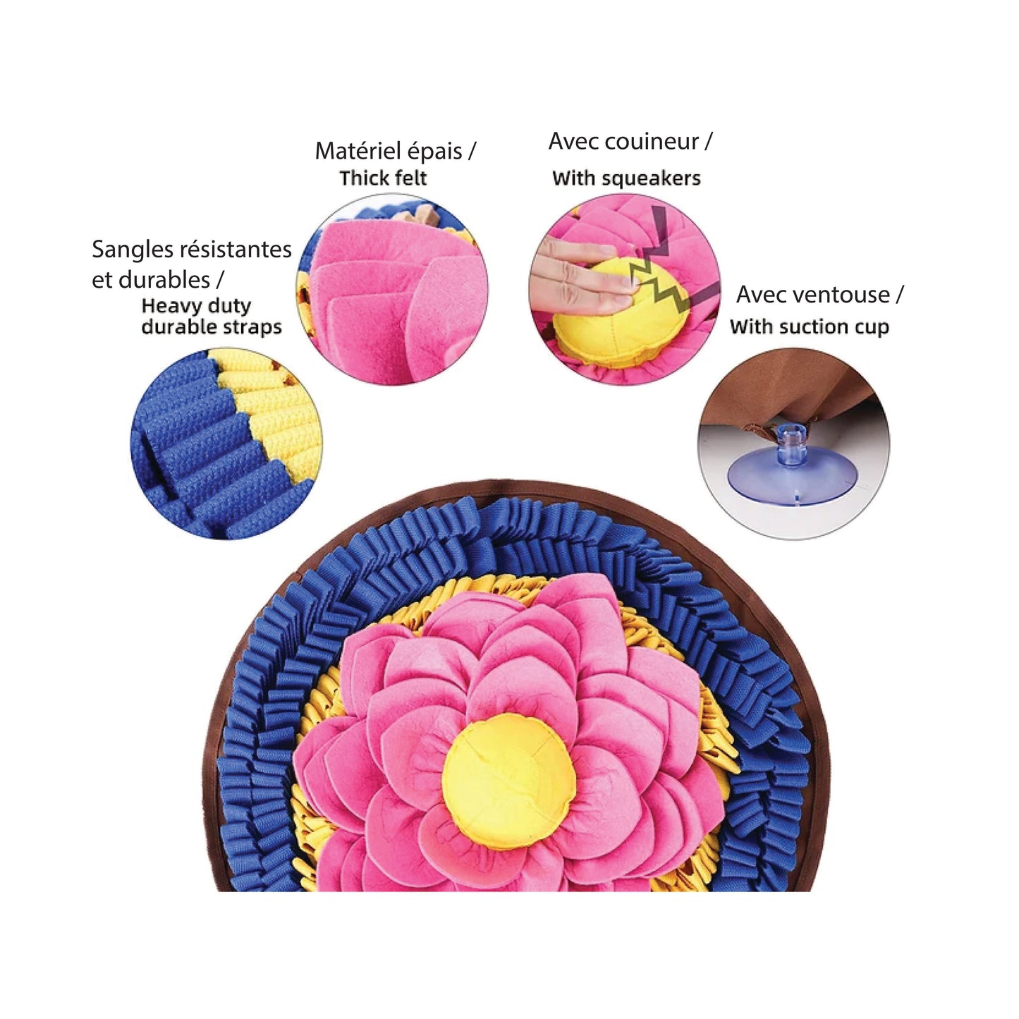 PawzNDogz - Divine Lotus Snuffle Mat