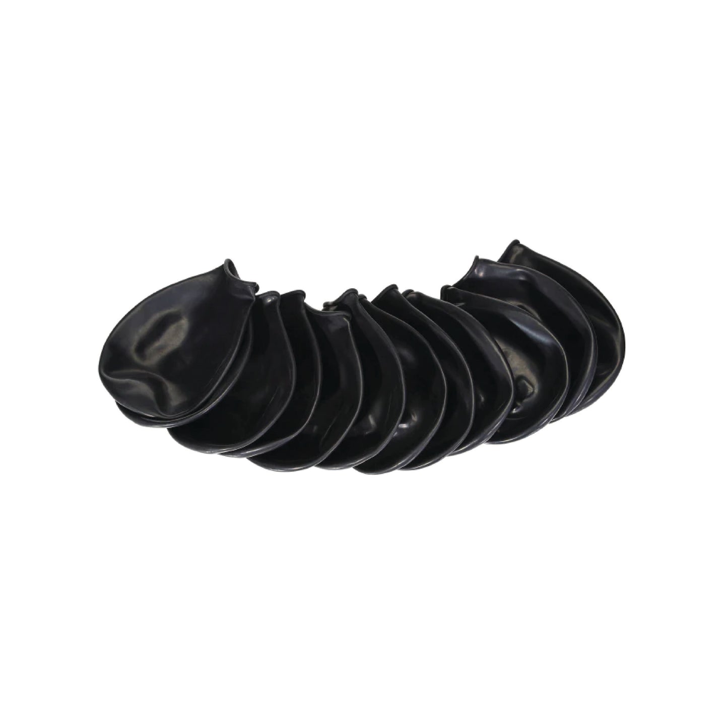 PawZ - Bottes noires en caoutchouc pour chien