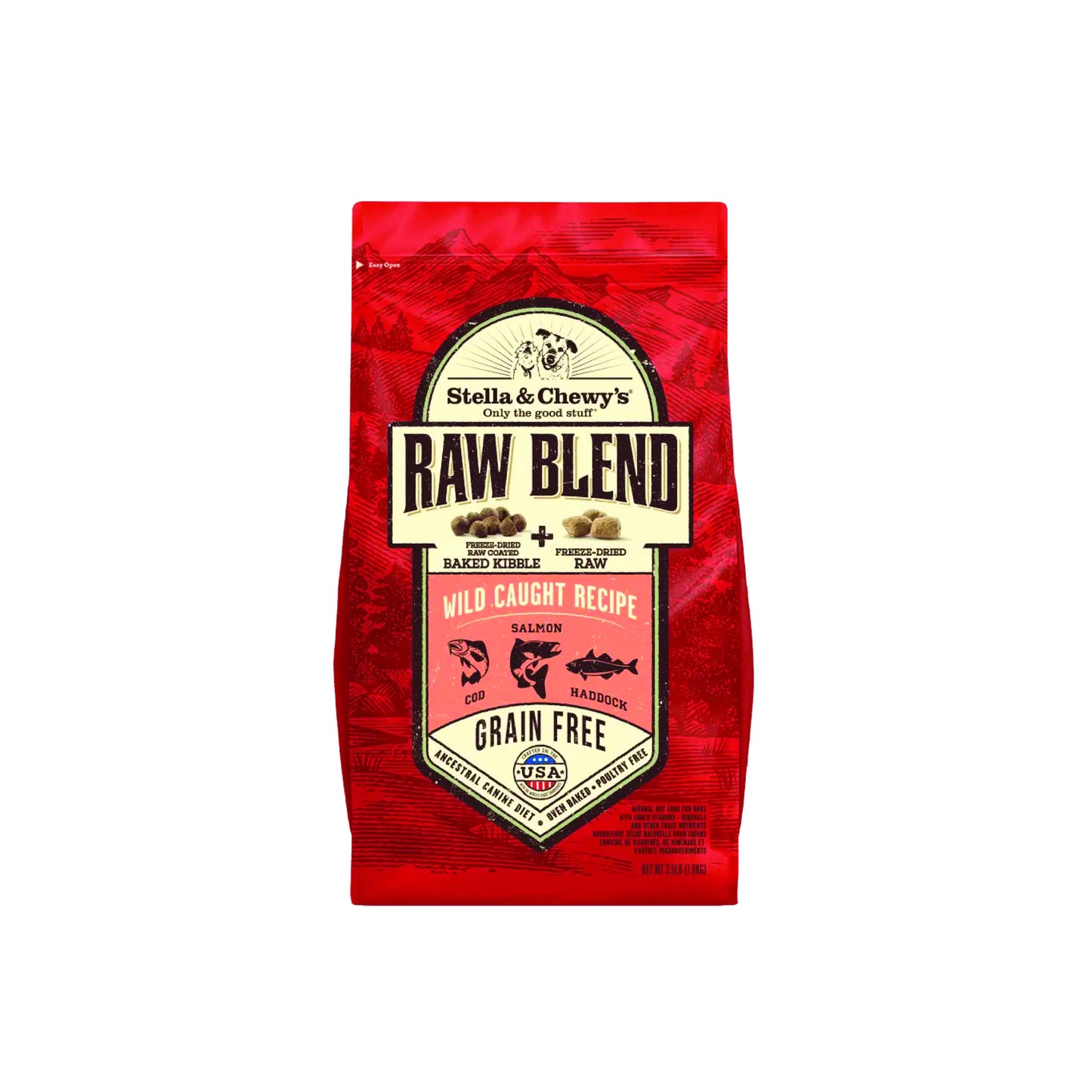 Stella & Chewy's - Wild-Caught Recipe Raw Blend (Grain Free)