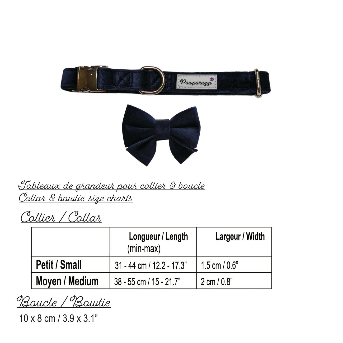 Velvet dog collar