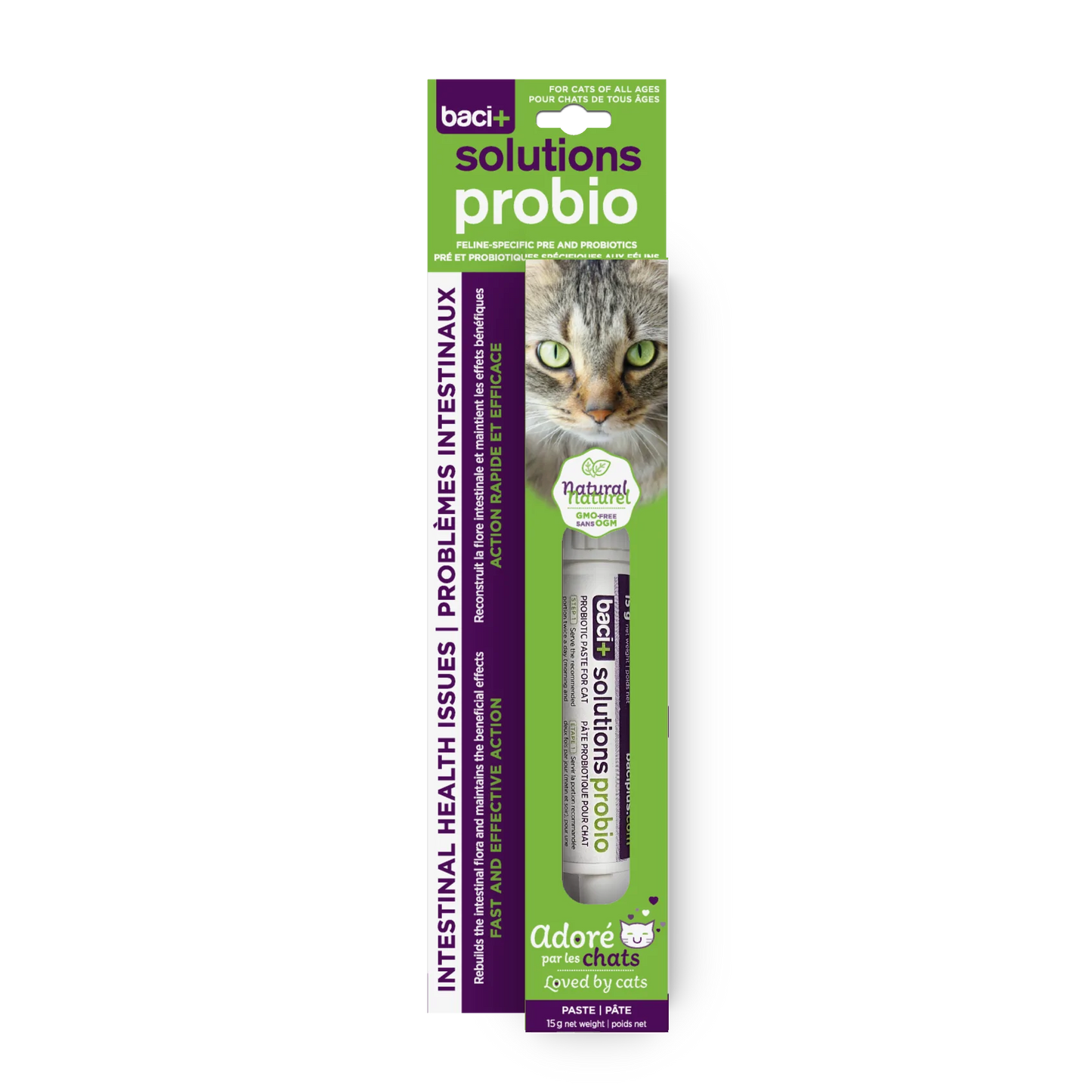 Baci+ - Solutions Probio+ pour chats (15g)