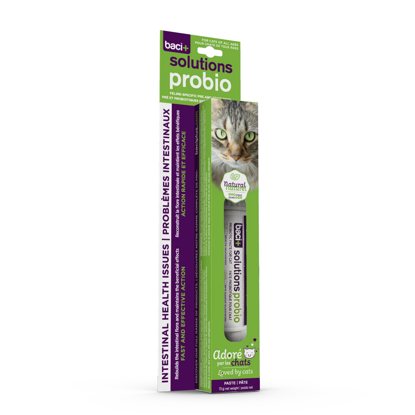 Baci+ - Solutions Probio+ pour chats (15g)