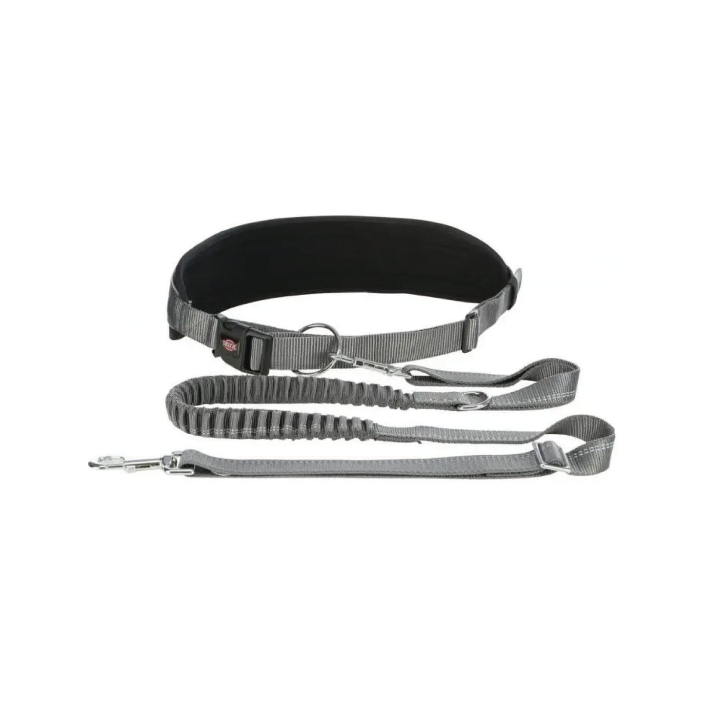 Trixie - Laisse élastique mains libres avec ceinture