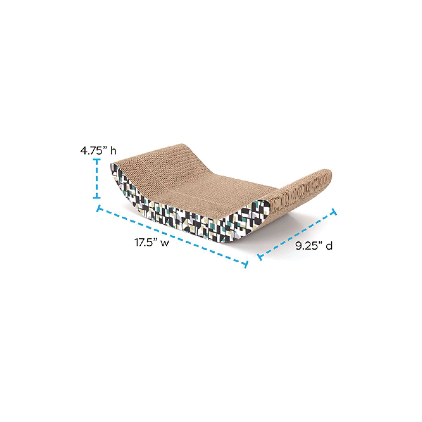 Ware - Scratch-N-Lounge grattoir pour chat en carton