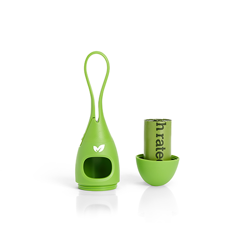 earth rated - Leash Poop Bag Dispenser with 15 Bags