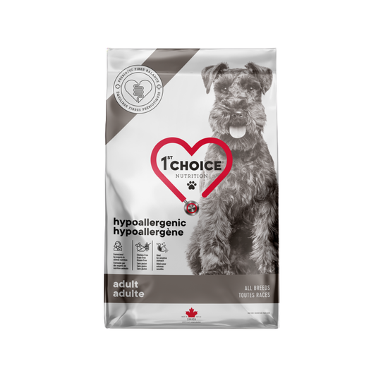 1st Choice - Nourriture hypoallergène pour chien (au canard, sans grains) 