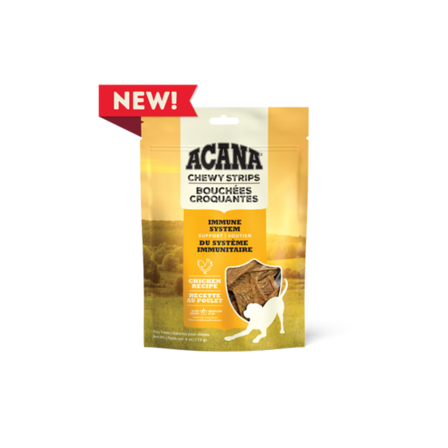 Acana - Chewy Strips Immune System Dog Treats (Chicken)