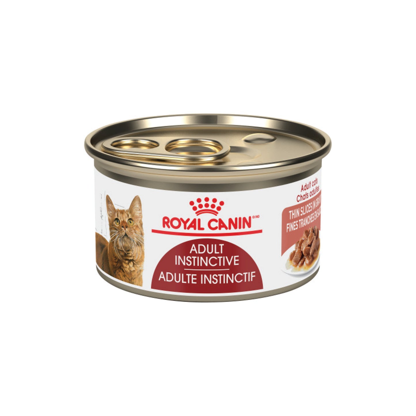 Royal Canin - Adulte Instinctif (tranches en sauce)