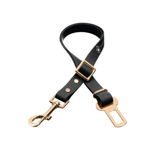 iDoggos - Waterproof Dog Safety Seat Belt (Black)