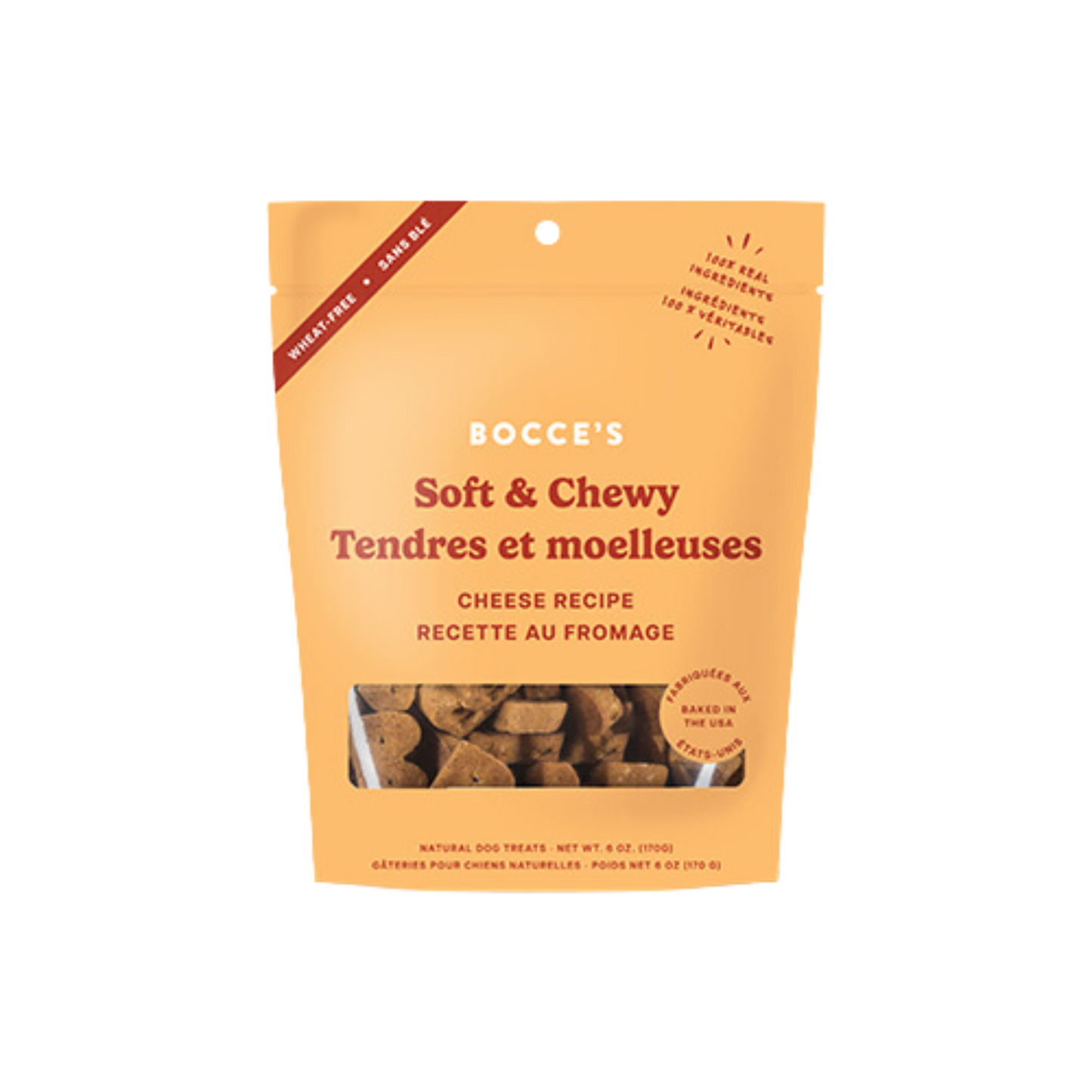 Bocce's Bakery - Soft and Chewy Cheese Dog Treats