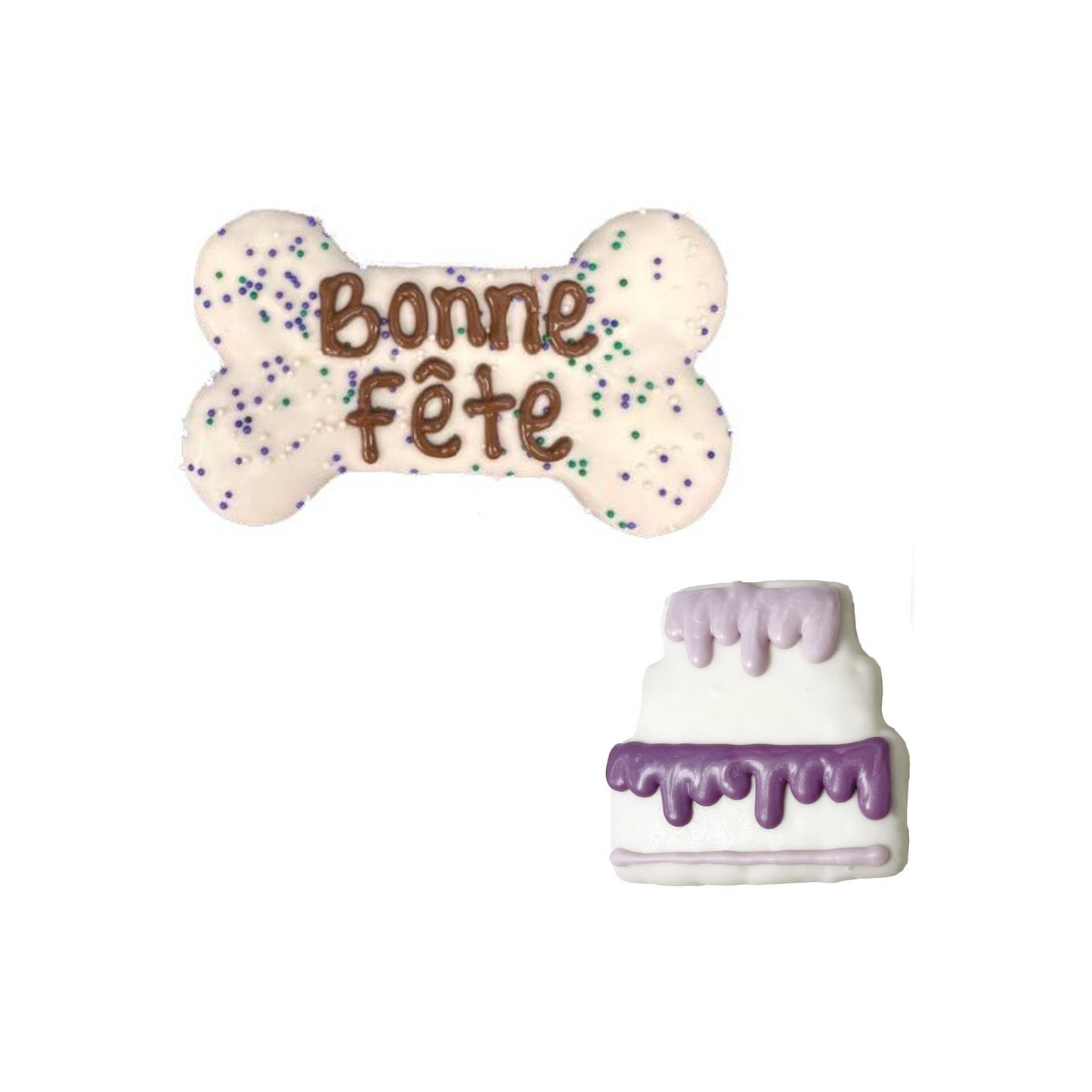 Bosco & Roxy's - Biscuits d'anniversaire pour chien (paquet de 2)