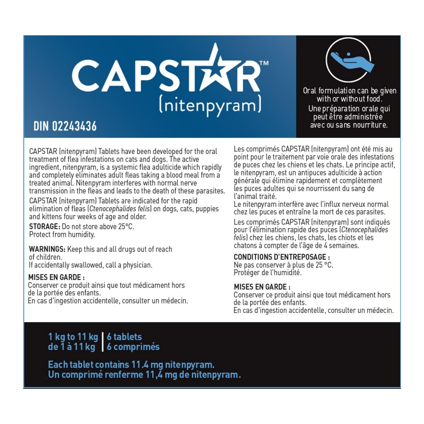 Capstar - Oral Flea Small Dog and Cat Treatment