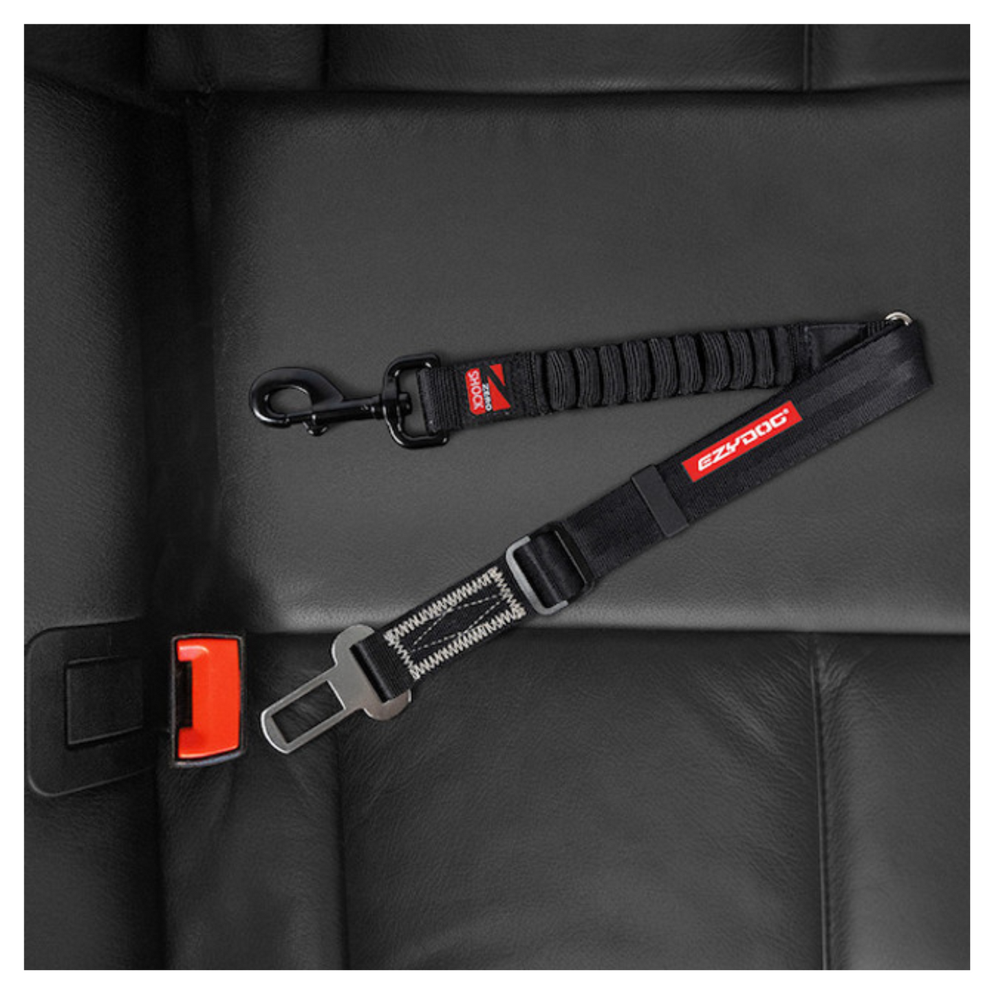 EzyDog - Shock Absorbing Dog Seat Belt Car Harness Attachment