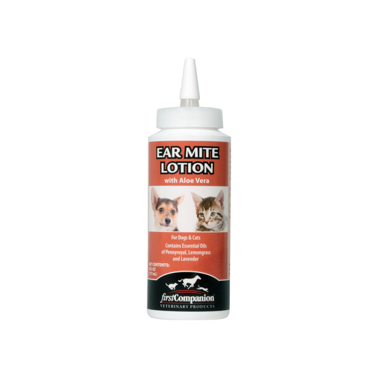 First Companion - Ear Mite Lotion for Dogs and Cats