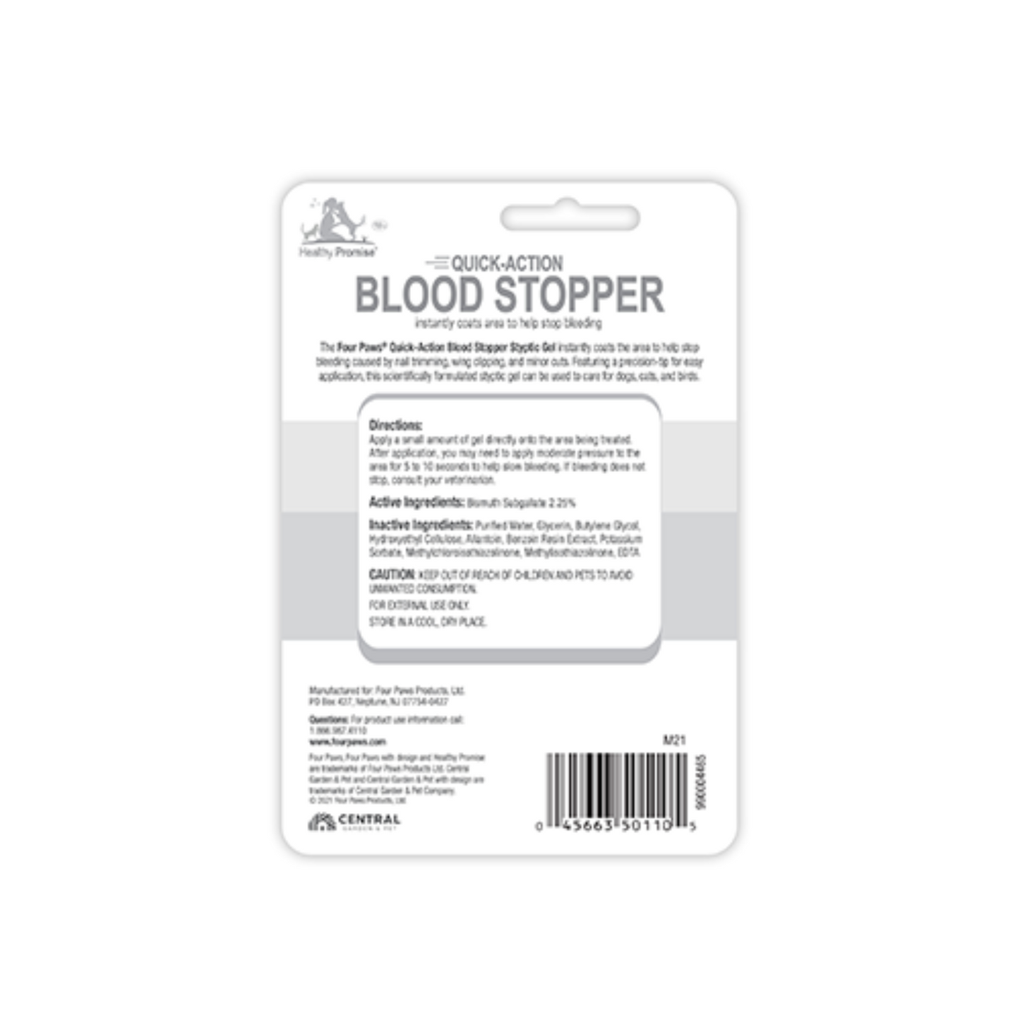 Four Paws - Quick Blood Stopper Styptic Gel