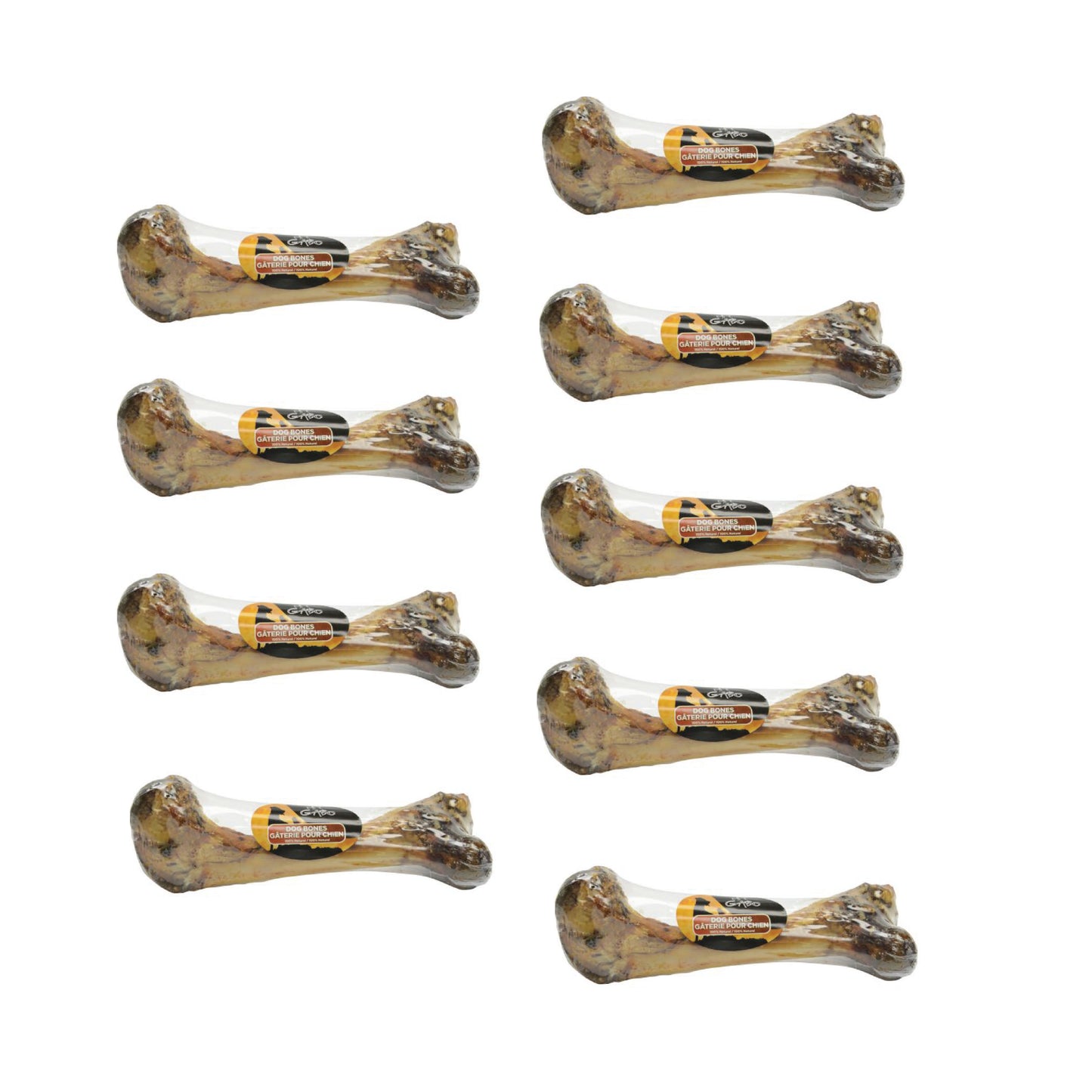 Gabo - Pork Femur Dog Bone (6", pack of 9)