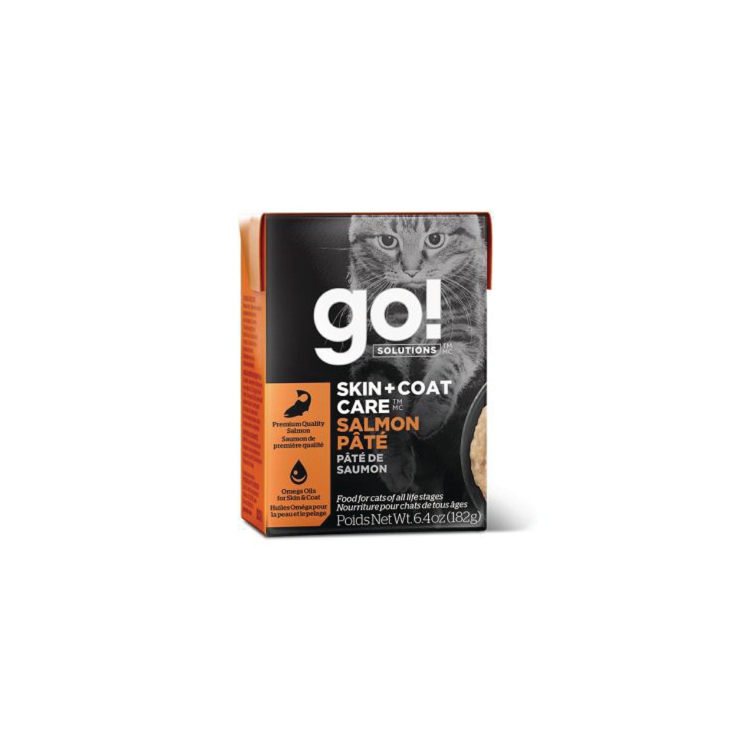 Go! - Skin + Coat Salmon Pâté for Cats