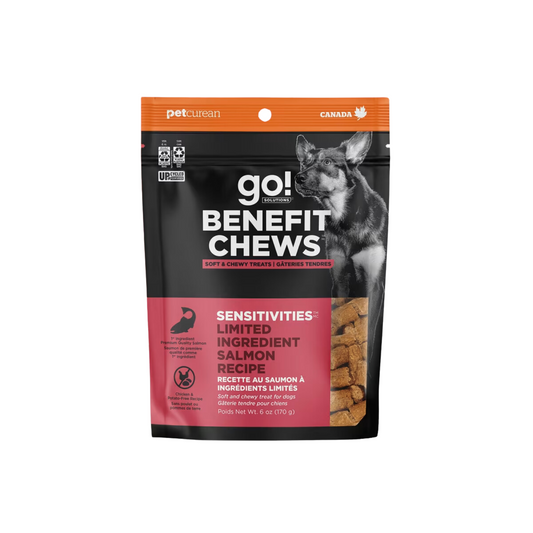 Go! - Sensitivities Limited Ingredient Soft & Chewy Dog Treats (Salmon)