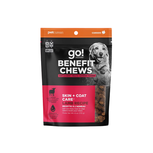 Go! - Skin + Coat Soft & Chewy Dog Treats (Lamb)
