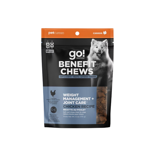 Go! - Weight Management + Joint Care Soft & Chewy Dog Treats (Chicken)