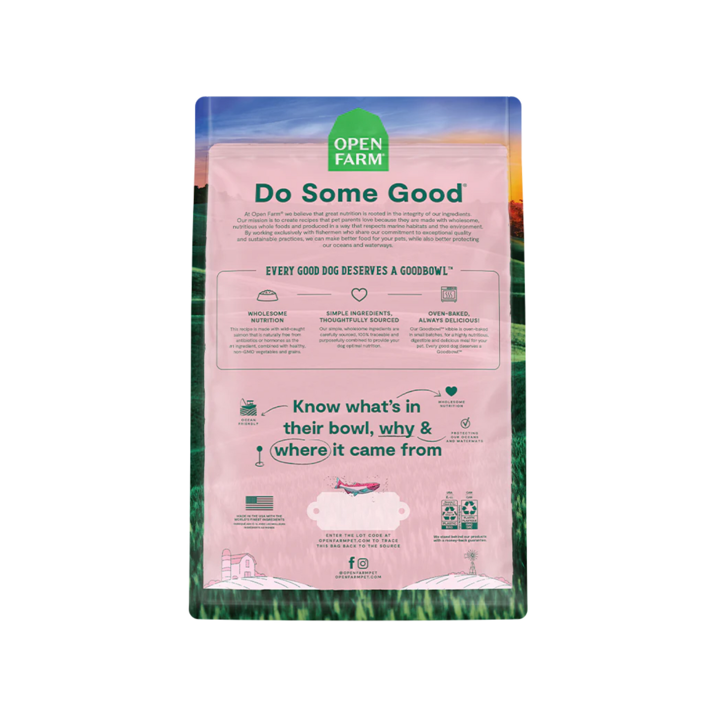 Open Farm - GoodBowl™ Wild-Caught Salmon & Brown Rice Dry Dog Food