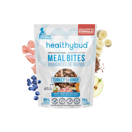 Healthybud - Freeze-Dried Dog Food (Bites, Turkey)