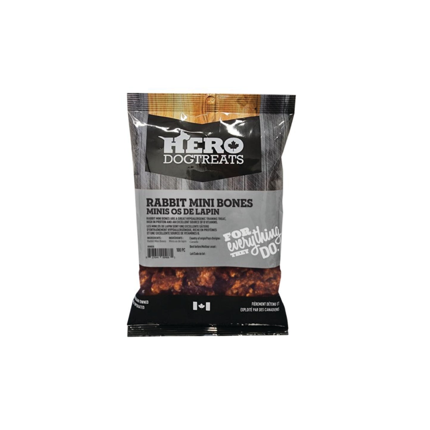 Hero Dog Treats - Rabbit Mini Bones Dog Training Treats