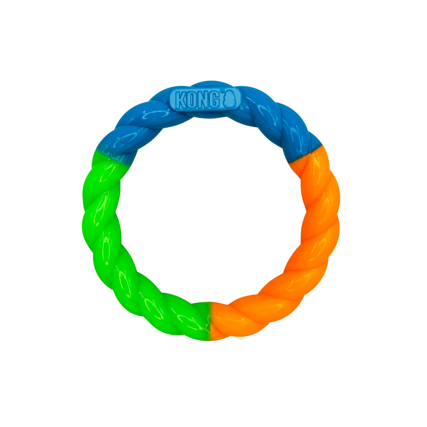 Kong - High-Viz Ring Fetch Dog Toy (Sizes available)