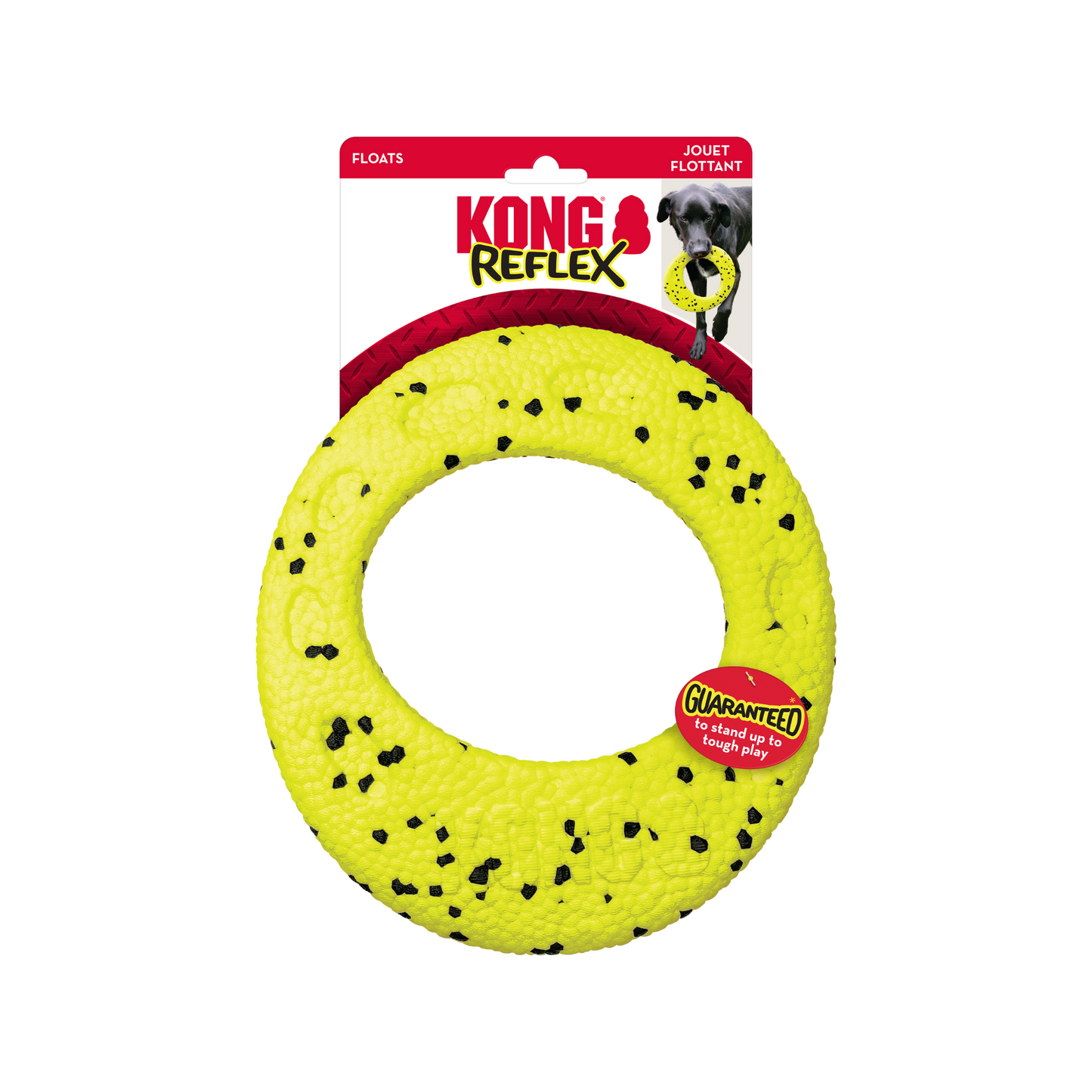 Kong - Reflex Flyer Dog Fetch Toy