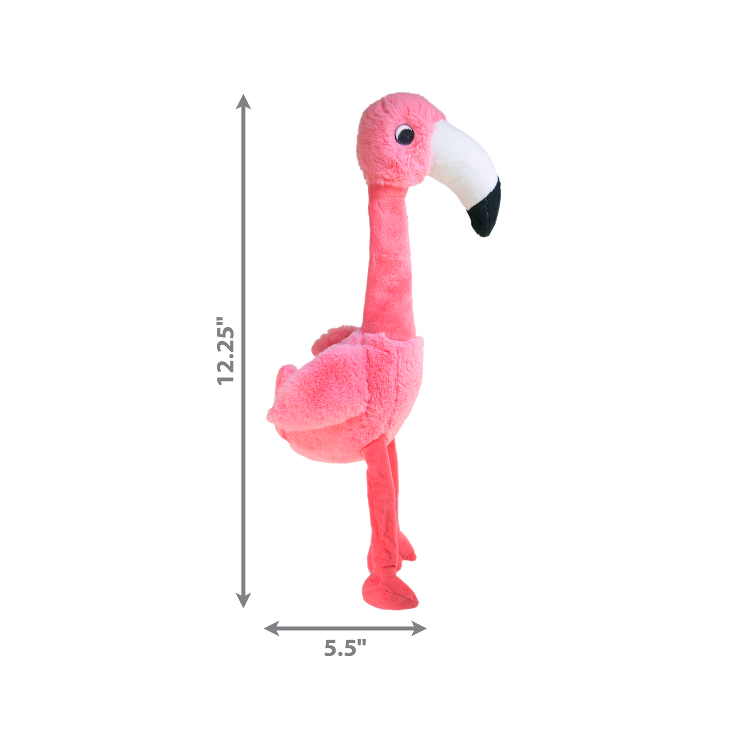 Kong - Shakers Honkers Flamingo Dog Plush Toy