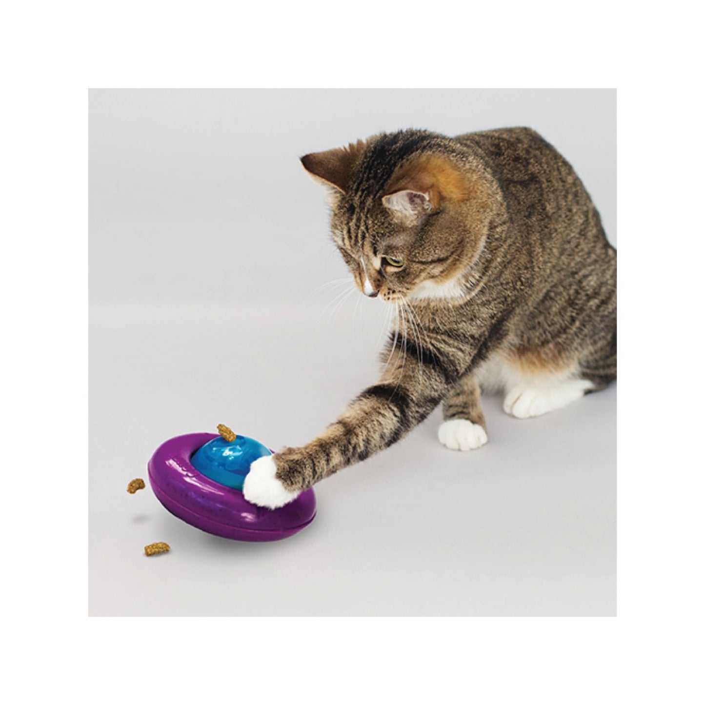 Kong - Cat Gyro Cat Toy and Food Dispenser