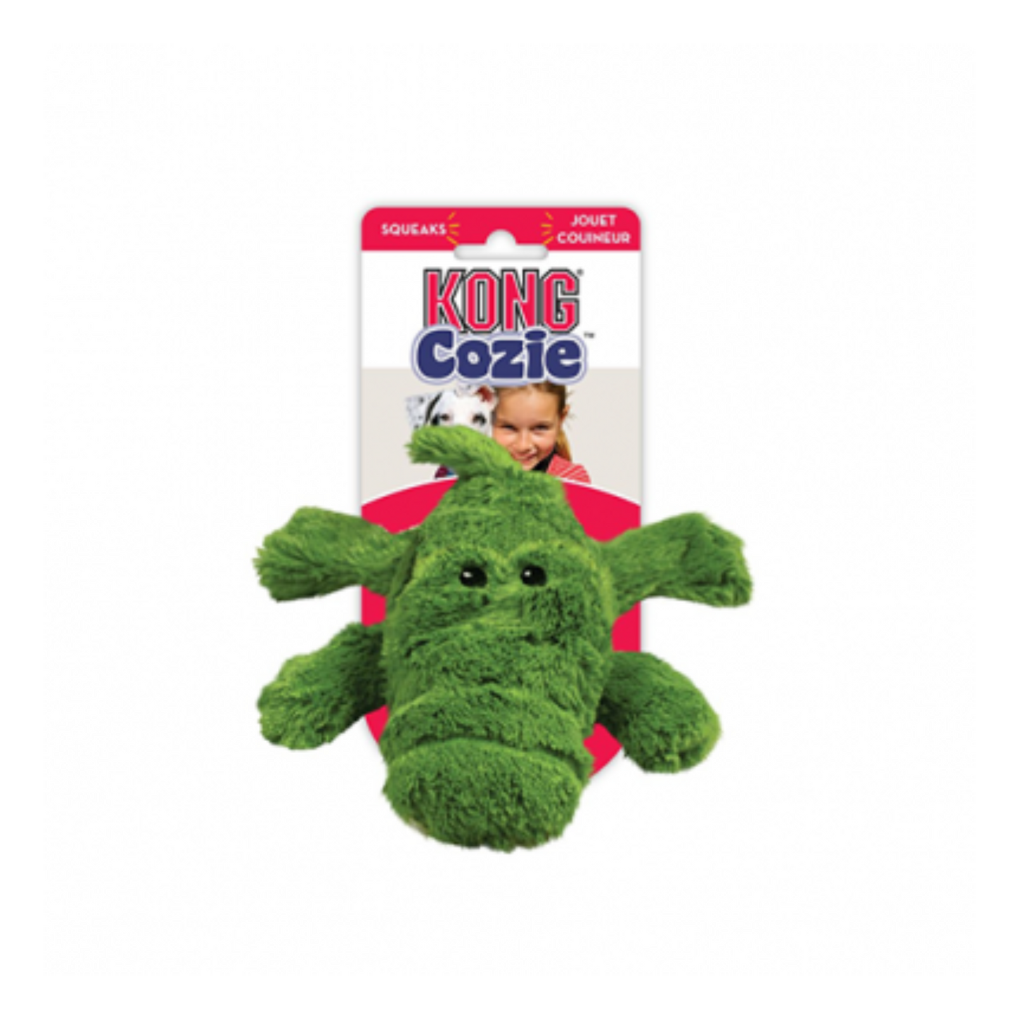 Kong - Peluche pour chien alligator Cozie