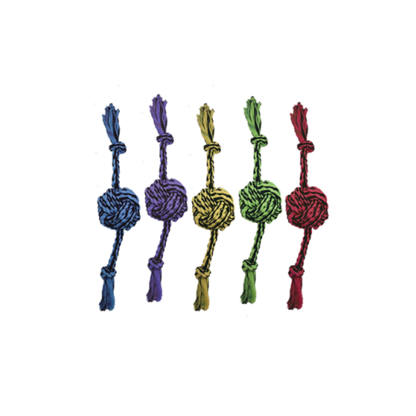 Multipet - Nuts for Knots (2-Knot Rope)