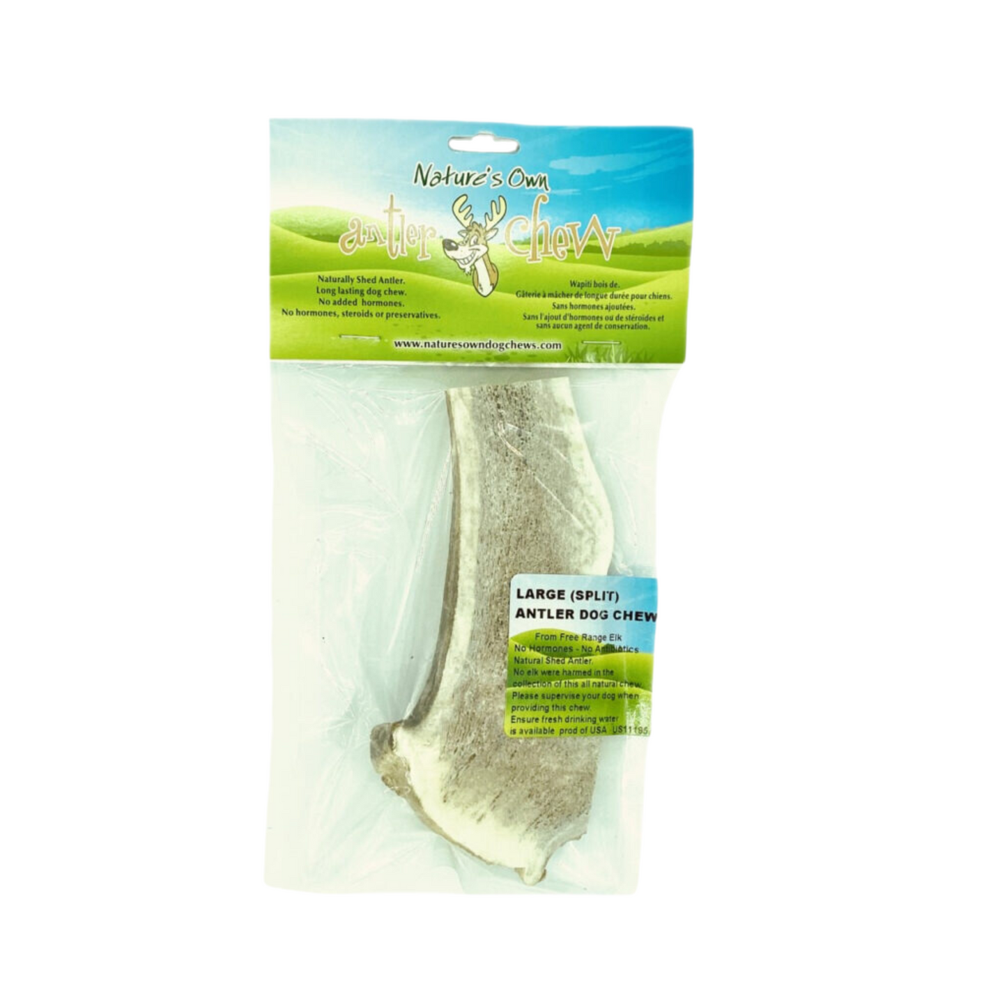 Nature's Own - Split Moose Antler Dog Chew (Sizes available)