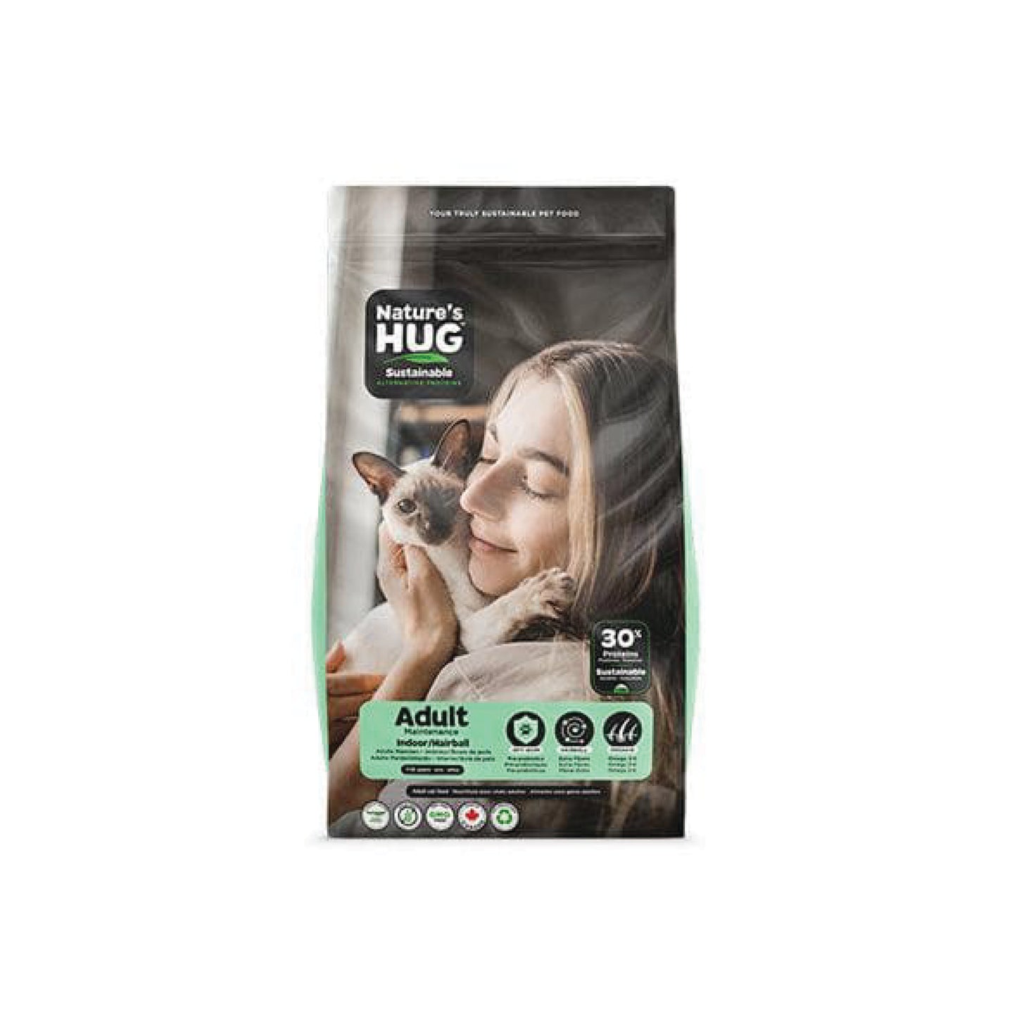 Nature's Hug - Adult Maintenance Indoor & Hairball Cat Food