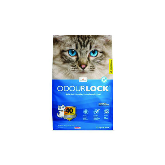 OdourLock - Unscented Clumping Litter 12 kg [ONLINE ONLY]