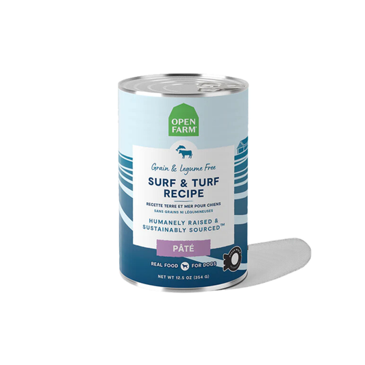 Open Farm - Nourriture humide pour chien Surf and Turf (pâté)