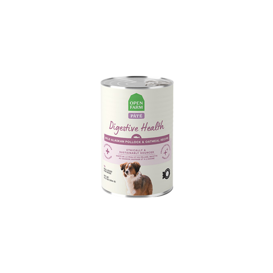 Open Farm - Digestive Health Wet Dog Food (Wild Alaskan Pollock & Oatmeal, Pâté)