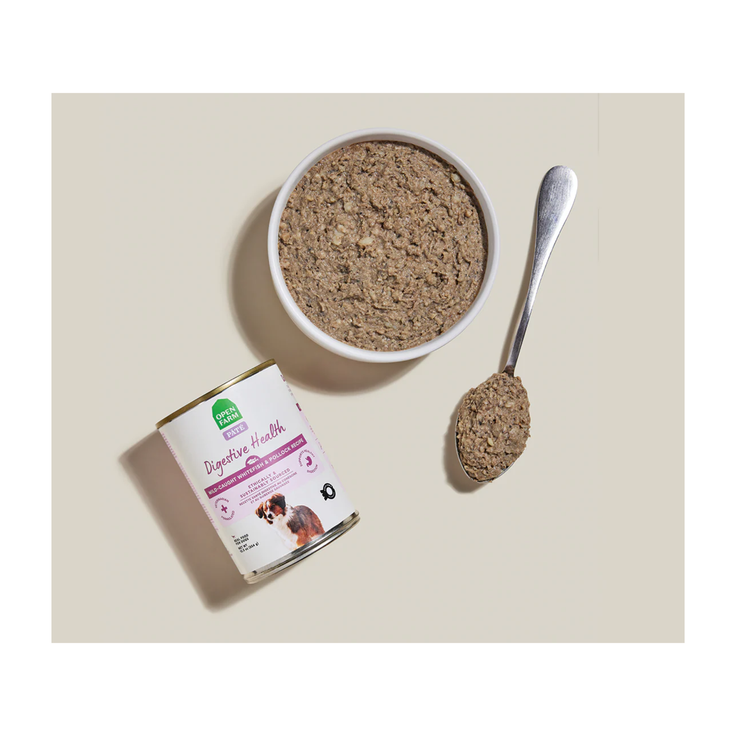 Open Farm - Digestive Health Wet Dog Food (Wild Alaskan Pollock & Oatmeal, Pâté)