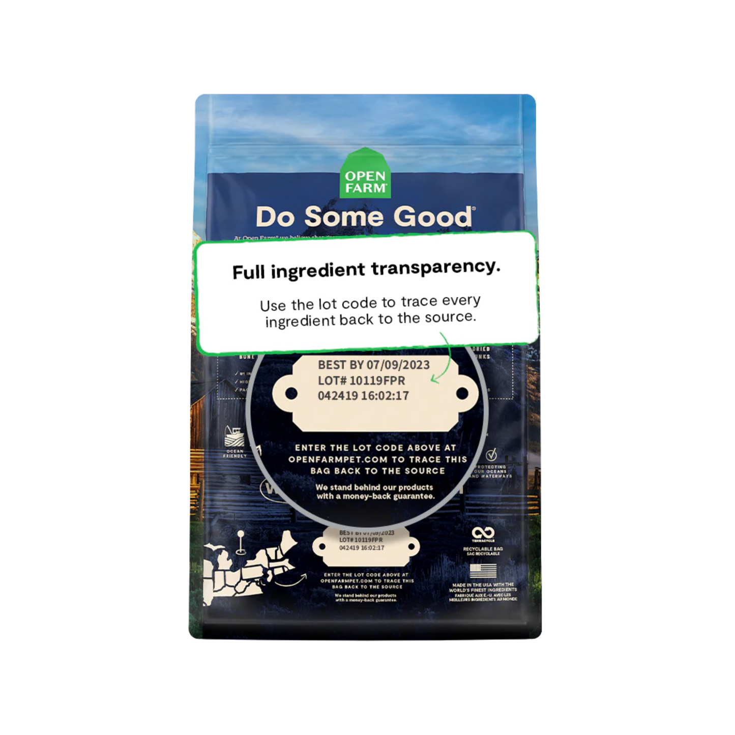 Open Farm - RawMix Wild Ocean Dry Dog Food (Grain & Legume Free)