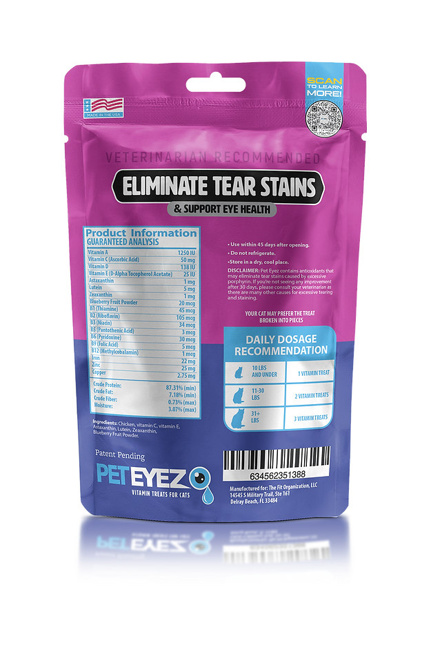 Pet Eyez - Tear Stain Remover Cat Treats (Chicken)