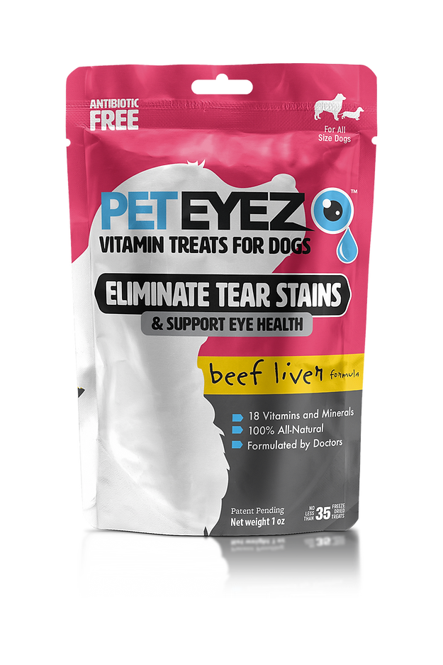 Pet Eyez - Tear Stain Remover Dog Treats (Beef Liver)