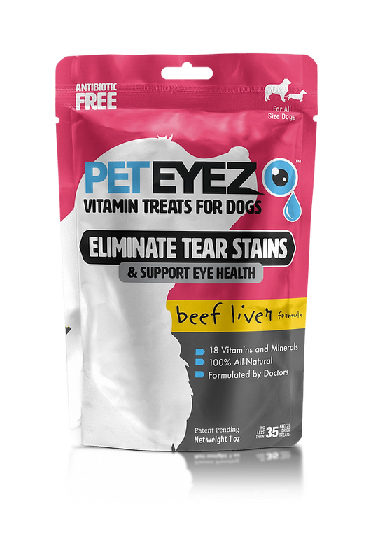 Pet Eyez - Tear Stain Remover Dog Treats (Beef Liver)