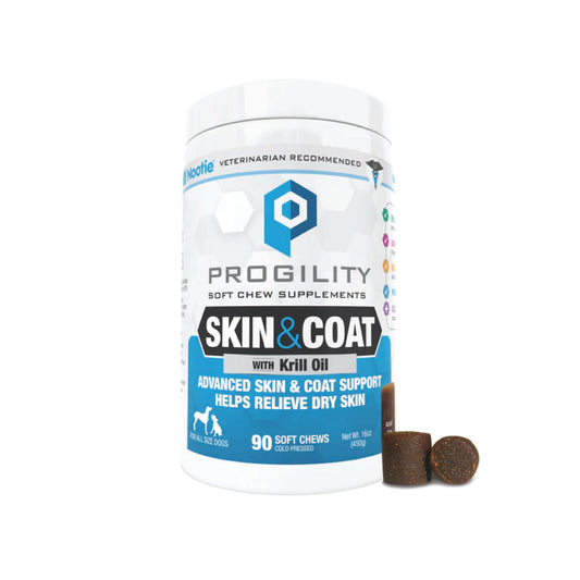 Progility - Skin and Coat Care Dog Chew Supplements