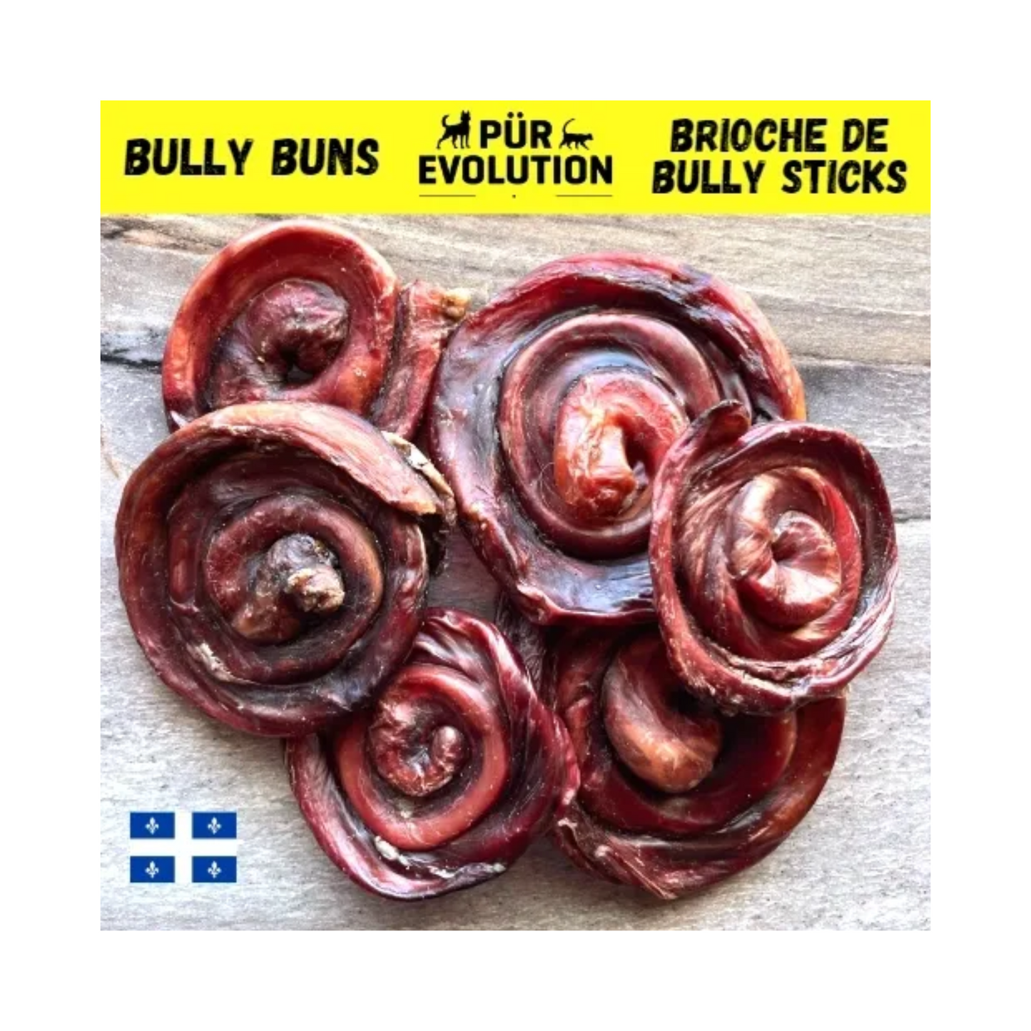 PÜR Evolution - Bully Bun Dog Chew (Medium)